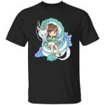 Spirited Away Chihiro and The Dragon Chibi T Shirt