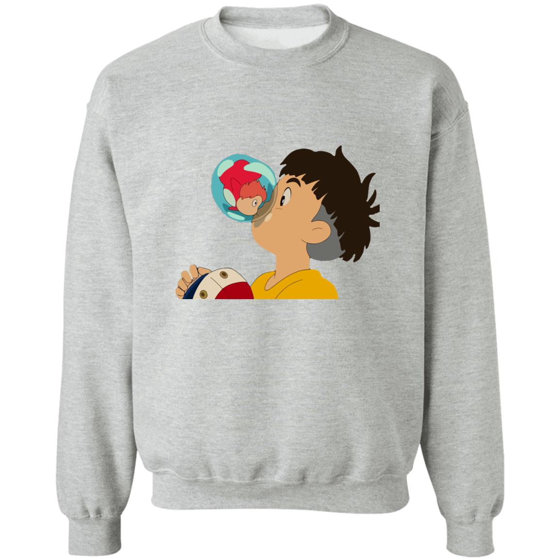 Ponyo The Kiss Sweatshirt - Ghibli Store