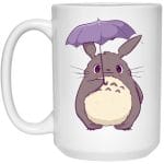 Totoro and Umbrella Cute Mug 15Oz