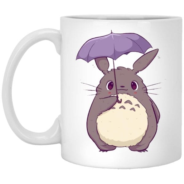 Totoro and Umbrella Cute Mug Ghibli Store ghibli.store