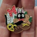 Kiki’s Delivery Service – Jiji The Baker Enamel Badge Pin Ghibli Store ghibli.store