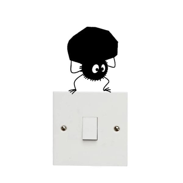 Spirited Away – Funny Soot Switch Stickers Set 3pcs