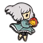 Howl’s Moving Castle – Chibi Sophie And Calcifer Badge Pin