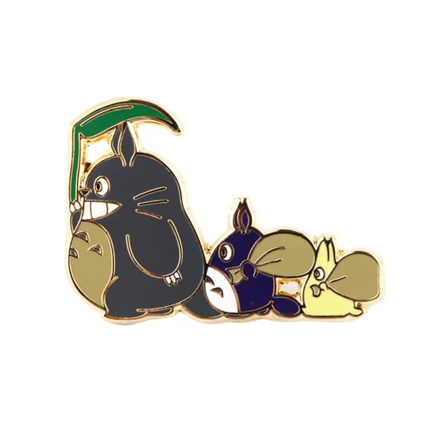 Spirited Away – Chibi Haku and Chihiro Badge Pin Ghibli Store ghibli.store