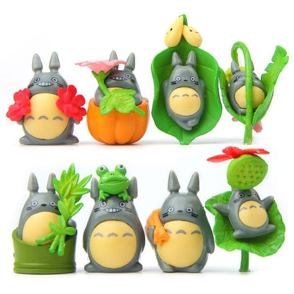 My Neighbor Totoro Figurines Garden Miniature Decor 8pcs/set Ghibli Store ghibli.store