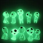 Princess Mononoke Kodama Tree Spirits Luminous Figures 10pcs/set Ghibli Store ghibli.store