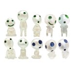 Princess Mononoke Kodama Tree Spirits Luminous Figures 10pcs/set Ghibli Store ghibli.store