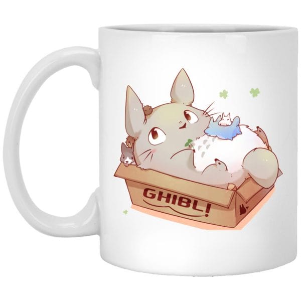 Totoro and Pikachu Cosplaying Mug