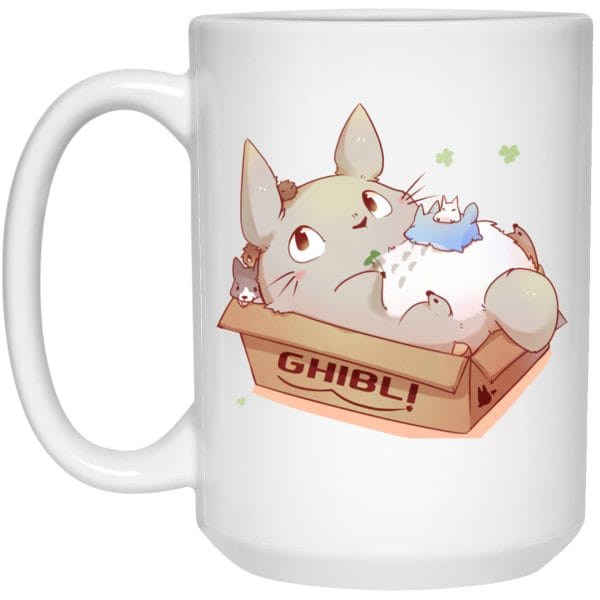 Cute Totoro in the Box Mug Ghibli Store ghibli.store