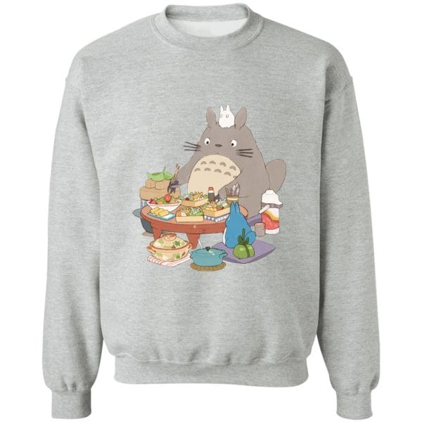Totoro Family Lunching Sweatshirt Ghibli Store ghibli.store