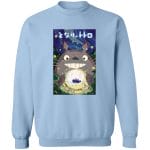 Totoro Holding the Catbus Sweatshirt
