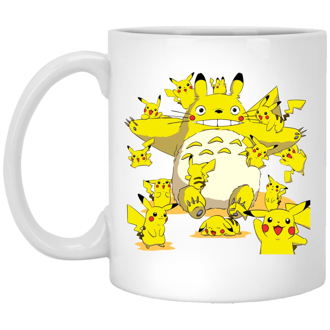 Totoro Cosplay Pikachu Mug