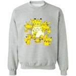 Totoro Cosplay Pikachu Sweatshirt