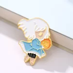 Howl’s Moving Castle – Kawaii Chibi Sophie And Howl Badge Pin Ghibli Store ghibli.store