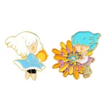 Howl’s Moving Castle – Kawaii Chibi Sophie And Howl Badge Pin Ghibli Store ghibli.store