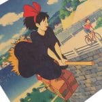 Kiki’s Delivery Service Kraft Paper Vintage Poster Ghibli Store ghibli.store