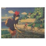 Kiki’s Delivery Service Kraft Paper Vintage Poster Ghibli Store ghibli.store