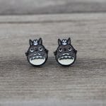 My Neighbor Totoro & Fairy Dust Stud Earrings Ghibli Store ghibli.store