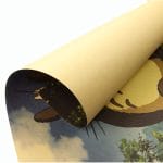 My Neighbor Totoro – Totoro Family and the Girls Kraft Paper Poster Ghibli Store ghibli.store