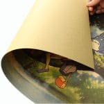 My Neighbor Totoro – Totoro Family and the Girls Kraft Paper Poster Ghibli Store ghibli.store