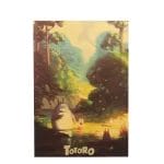 Totoro And Mei Fishing Kraft Paper Poster Ghibli Store ghibli.store
