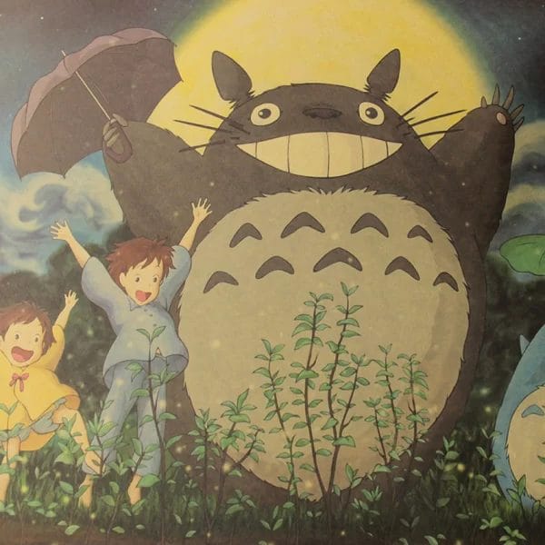 My Neighbor Totoro Kraft Paper Poster Ghibli Store ghibli.store
