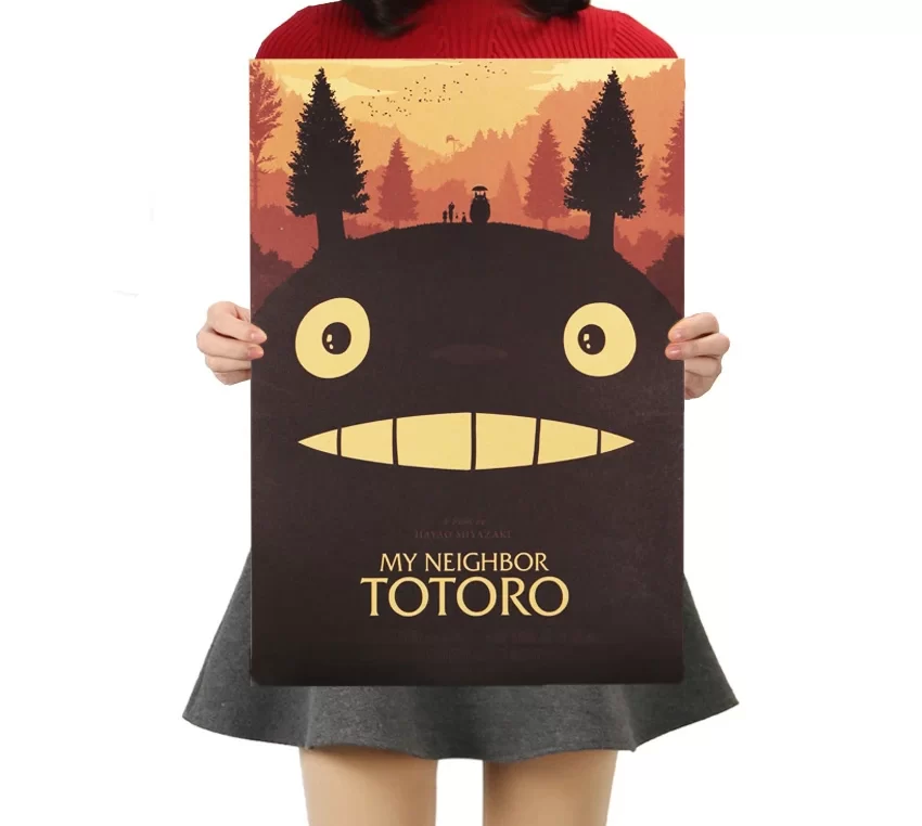 My Neighbor Totoro Classic Kraft Paper Poster