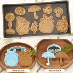 My Neighbor Totoro 3D Cookies Cutter Pressable Mold Ghibli Store ghibli.store