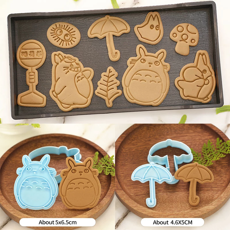 My Neighbor Totoro 3D Cookies Cutter Pressable Mold
