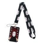 Spirited Away No Face Lanyard For Keychain ID Card Holder Ghibli Store ghibli.store