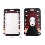 Spirited Away No Face Lanyard For Keychain ID Card Holder Ghibli Store ghibli.store