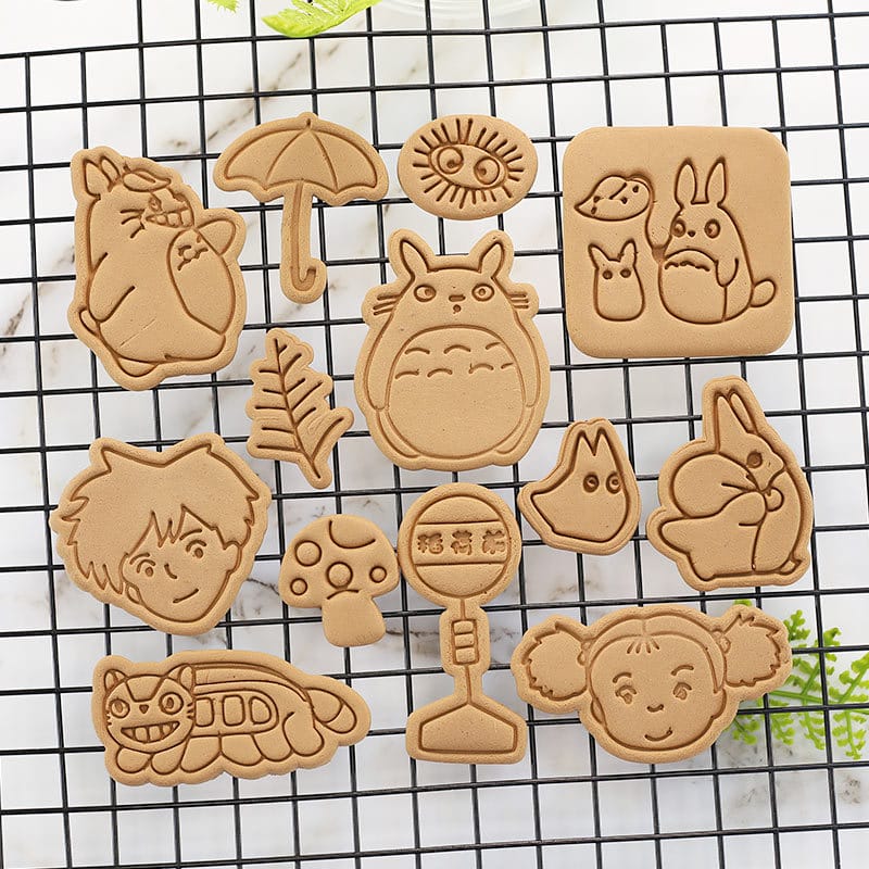 My Neighbor Totoro 3D Cookies Cutter Pressable Mold