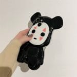 Spirited Away No Face Bear Plastic Silicone iPhone Case