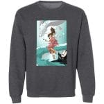 Spirited Away – Sen and Haku under Water Sweatshirt Ghibli Store ghibli.store