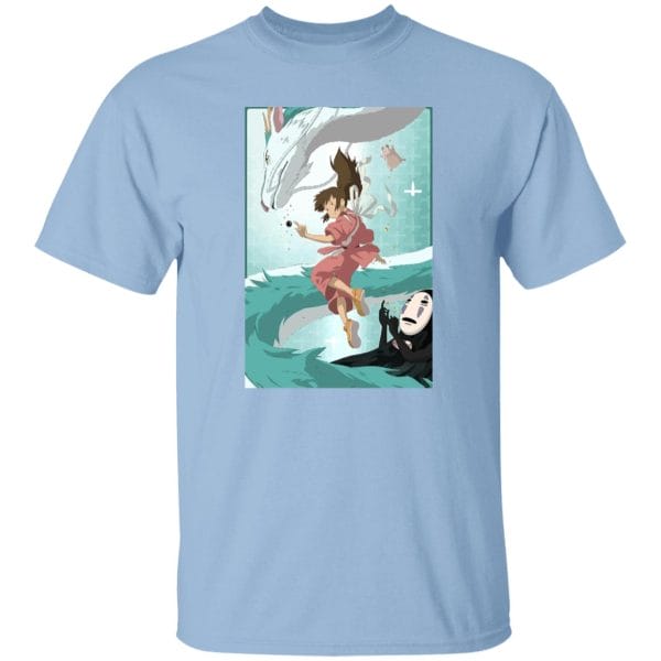 Spirited Away – Sen and Haku under Water T Shirt Ghibli Store ghibli.store