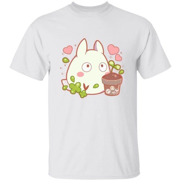Mini White Totoro T Shirt Ghibli Store ghibli.store