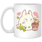 Mini White Totoro Mug 11Oz