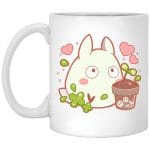 Mini White Totoro Mug 11Oz