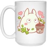Mini White Totoro Mug 15Oz
