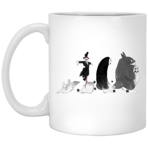 Mini White Totoro Mug Ghibli Store ghibli.store