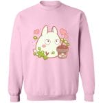 Mini White Totoro Sweatshirt Ghibli Store ghibli.store
