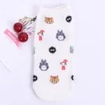 My Neighbor Totoro Characters Socks 5 Colors Ghibli Store ghibli.store