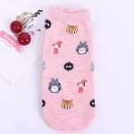 My Neighbor Totoro Characters Socks 5 Colors Ghibli Store ghibli.store