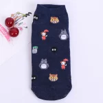 My Neighbor Totoro Characters Socks 5 Colors Ghibli Store ghibli.store