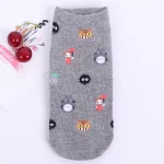 My Neighbor Totoro Characters Socks 5 Colors Ghibli Store ghibli.store