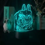 Princess Mononoke 3D LED Light Multi-Color Changing