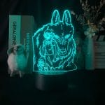 Princess Mononoke 3D LED Light Multi-Color Changing Ghibli Store ghibli.store