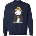 Kaonashi No Face Wearing a Hat Sweatshirt Ghibli Store ghibli.store