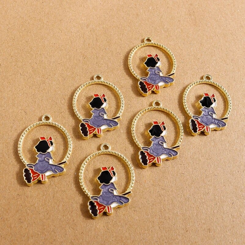 Kiki’s Delivery Service Charms For DIY Jewelry Set 10 pcs
