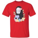 Spirited Away No Face Kaonashi Cute Flower T Shirt Ghibli Store ghibli.store